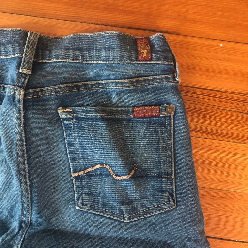 7 for All Mankind Crop Kick-Flare Jeans
